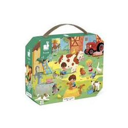 Puzzle Une Journée à la Ferme 24 pièces