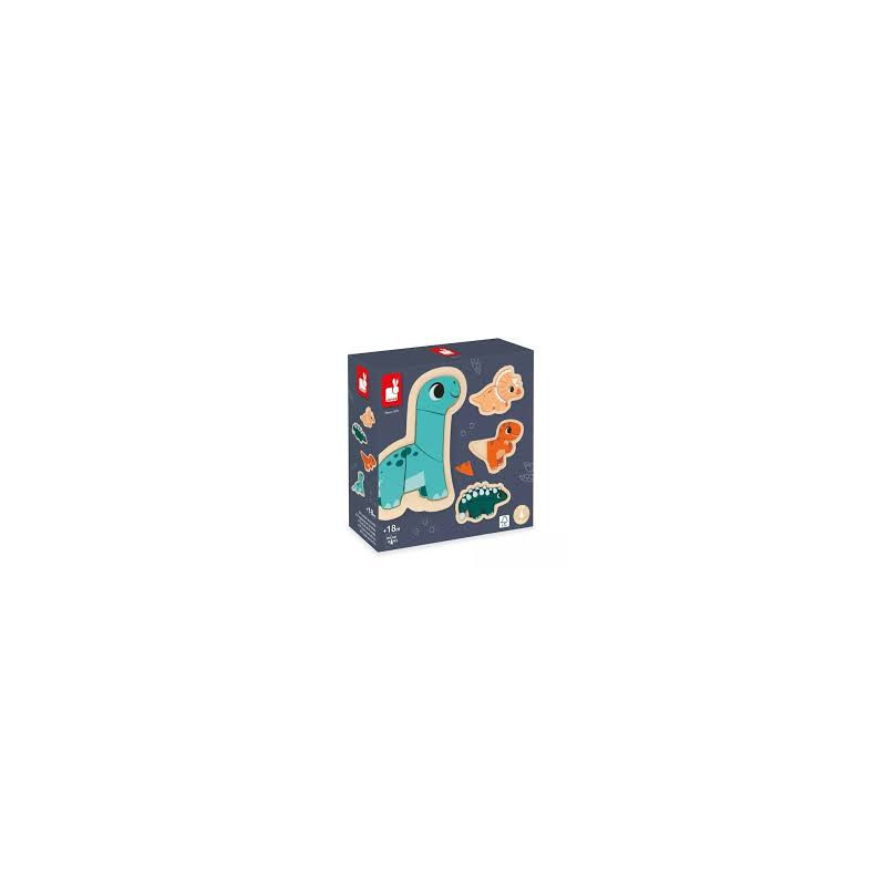 4 Puzzles Evolutifs Dino 4 Puzzles Evolutifs Dino