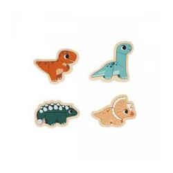 4 Puzzles Evolutifs Dino