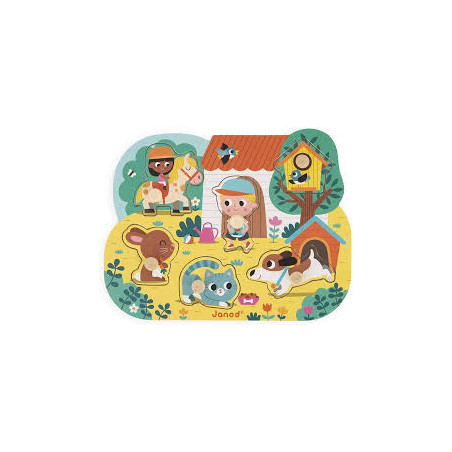 Puzzle Campagne 6 pièces