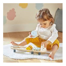 Stand d'Éveil Sonore Chenille Sweet Cocoon