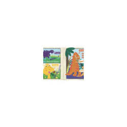 Livre bébé en tissu LES DINOSAURES (dès 3 mois)