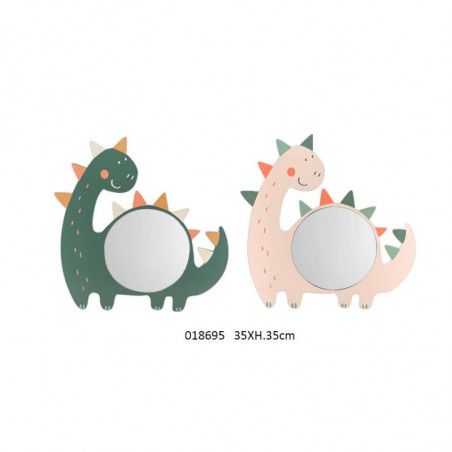 DINO MIROIR VERT