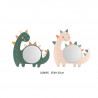 DINO MIROIR VERT