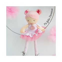 Poupée en tissu danseuse - Lily-Rose - 36 cm