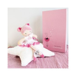 Poupée en tissu danseuse - Lily-Rose - 36 cm
