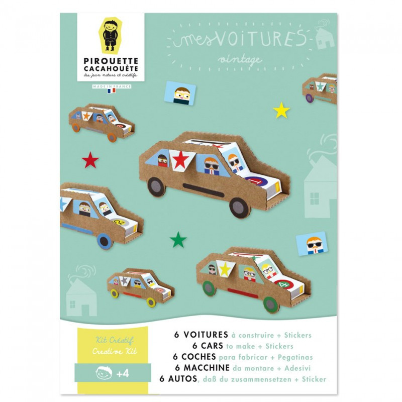 Kit créatif Voitures vintage Kit créatif Voitures vintage